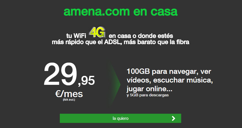 Amena 2015: opiniones de tarifas y ADSL