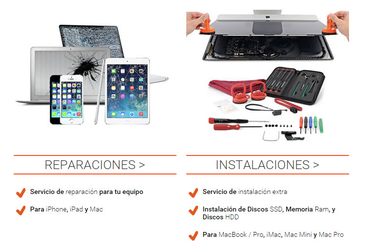 macnificos reparaciones