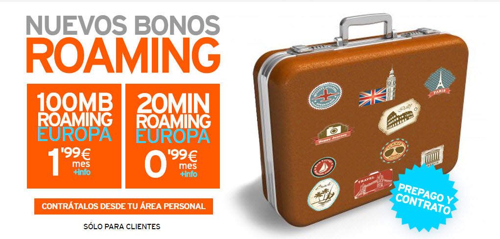 Bonos Roaming Simyo 2016