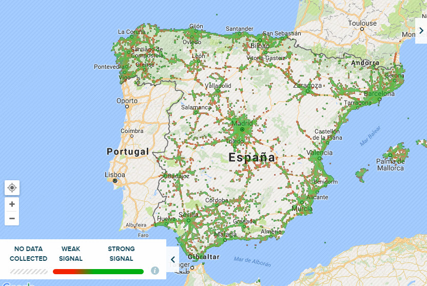 mapa cobertura orange 4g 2016