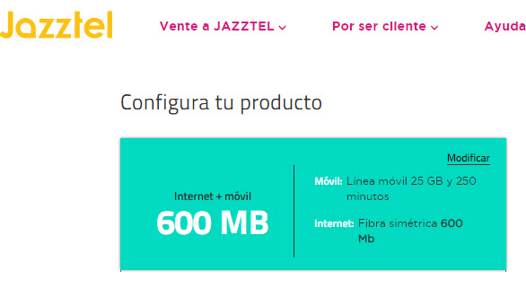 Jazttel fibra