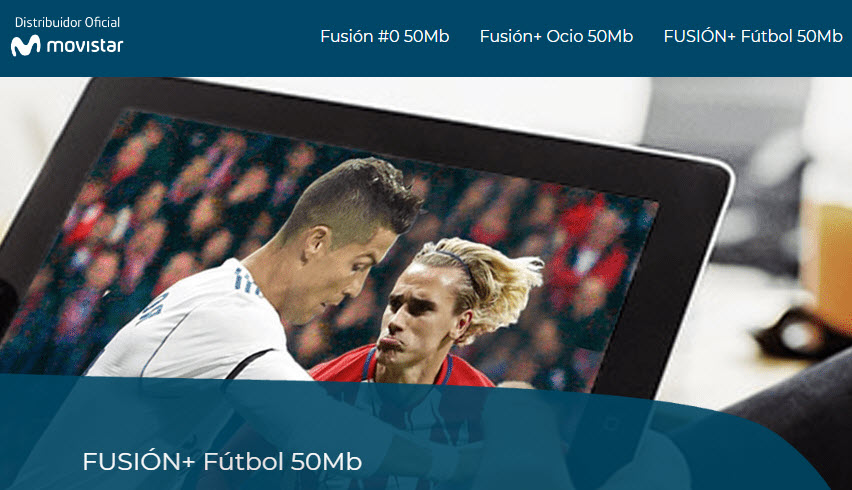 tarifas movistar fusion futbol