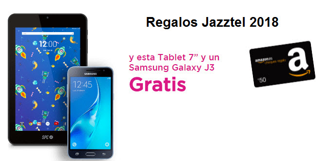 regalos jazztel 2018