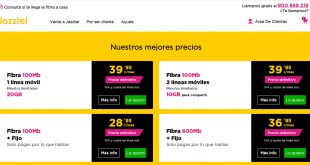 jazztel fibra optica