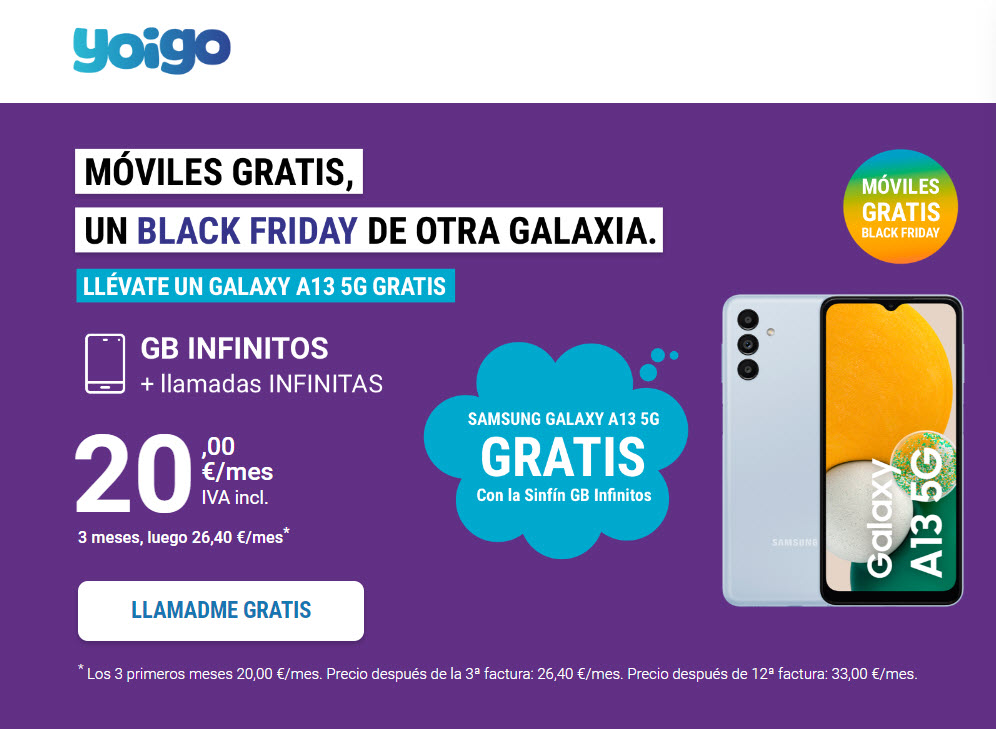 black friday yoigo