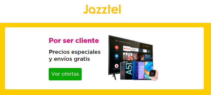 Regalos Jazztel Fibra