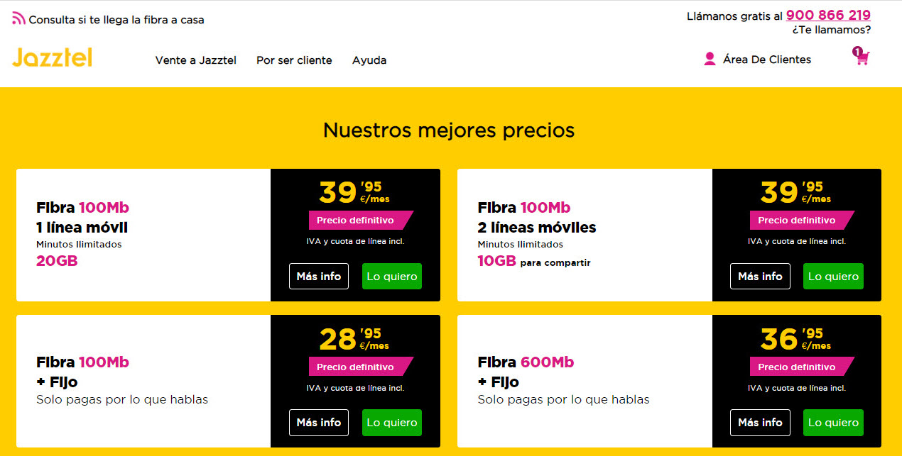 Jazztel Fibra