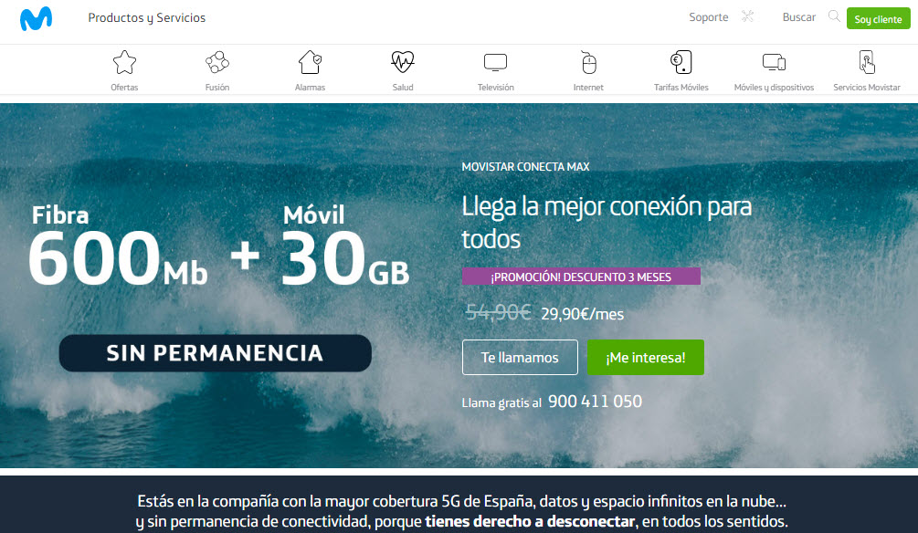 movistar fibra opiniones