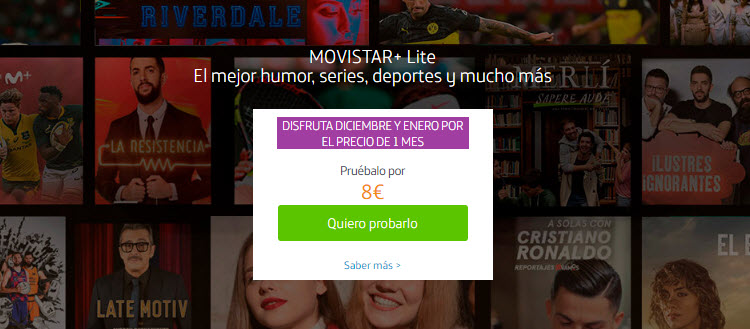 Movistar Plus Lite opiniones